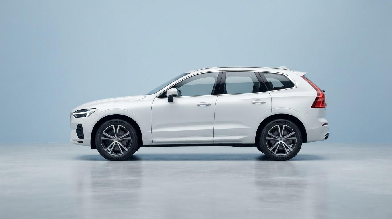 White Volvo used for odometer verification